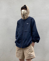 ベーシックロゴワイドブレーカー/22SS BASIC LOGO WIND BREAKER NAVY