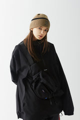ロゴラインビーニー / BSR2223FWBN059 BSR LOGO LINE BEANIE BEIGE