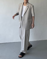 OW ツーボタン半袖ジャケット / OW Two Button Short-Sleeved Jacket (Set - Up / 3 colors)