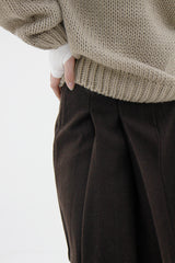 ターンプラネットミディスカート/Turn pleat midi skirt (3color)