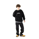 フィリングステーションスウェットシャツ / FILLING STATION SWEAT SHIRTS MSHCR003-BK