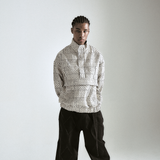 METALIC ANORAK IVORY (6645652586614)