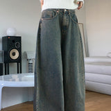 Loon メガバルーンフィット ロングワイドデニムパンツ