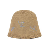 VZ logo jacquard bucket hat Beige