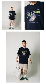 レッツチルドゥードレトロサンドイッチキッズヘッドTシャツ