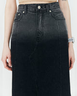 グラデーション デニムスカート / Gradation Denim Skirt