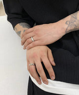 No.8795 cylinder silver RING (6570267574390)