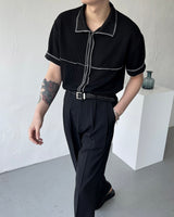 ザネクスト25mmモノグラムメッシュレザーベルト / THE NEXT 25mm Monogram Mesh Leather Belt