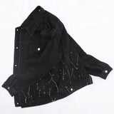 painting trucker jacket