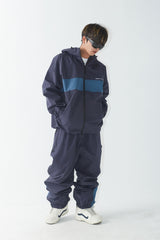 OG3Lフーデッドジャケット/BSR2223FWJK070 BSRBT OG 3L HOODED JACKET NAVY