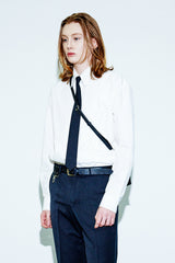 Front Layering Shirt white (6683706785910)