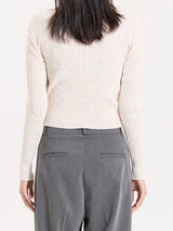 OM CABLE CARDIGAN
