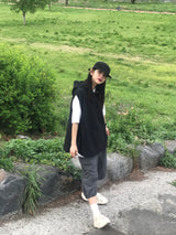 カプリワイドストリングパンツ