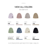 VA Brooch Soft Angora Beanie Sand