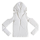 Cutting hood button T