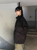 Eye-catching bomber jacket 