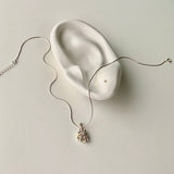 スノーフラワーネックレス/SNOW FLOWER NECKLACE
