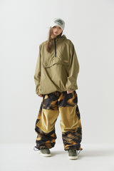 ウェーブベルベットスーパーワイドボックスパンツ / BSR2223FWPT015 ZGZG WAVE VELVET SUPER WIDE BOX PANTS GOLD