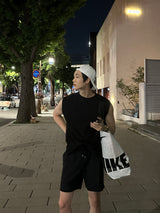 ラーガーアイススリットノースリーブシャツ / Lager Ice Slit Sleeveless Shirt (2 colors)
