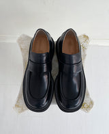 ホールヒールバウンスローファー / [HANDMADE] Whole-heel Bounce the Loafers (2 color)