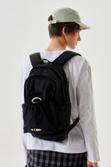 POCKET STRING POINT BACKPACK [BLACK]