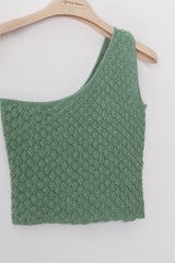 セットザルールズワンショルダートップ / Set The Rules One Shoulder Top