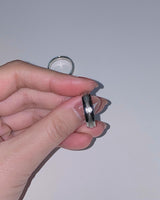  Milky Way Matte Cubic Ring