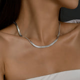 スネーク ネックレス / [S925] Snake Necklace (silver)