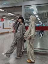 リトルピグメントピンタックストリングパンツ