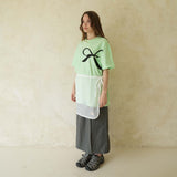 Nylon Layered Skirt