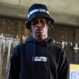 Basic Logo Tape Bucket Hat (2color) (6673070620790)