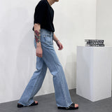 セミロングブーツカットデニムパンツ / Semi Long Bootcut Denim Pants