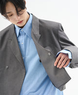 ルシッドクロップラップブレザー / [自主製作] Lucid crop wrap blazer (2 color)