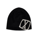 VA Square Jacquard Beanie / Black