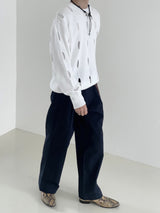 Hall round punching knit