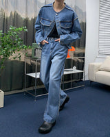 デコレーションセットアップパンツ/MG706,707 Decoration Set-Up Pants (Set - Up / 2 colors)