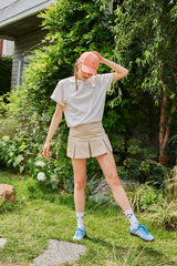 ラウンドロゴオーバーサイズTシャツ / ROUND LOGO OVERSIZED T-SHIRTS_2COLORS