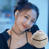  Crescent Moon Choker - Gold Color (Penthouse3 Hanjihyun, LOONA Yves Choker)