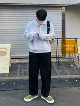 キャンディーデイリールーズフィットカラニット/CANDY DAILY LOOSE FIT KARA KNIT