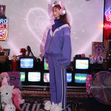 ロゴトラックジャケット&パンツ/[SET] 0 3 CT logo track jacket & pants - VIOLET