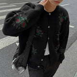 ASCLO Grandma Knit Cardigan (2color)