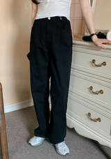 Trendy Loose Cotton Bizo Wide Pants (7color)
