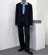 パイプ ピンタック ジャケット / OWN Pipe Pintuck Jacket (Set - Up / 2 colors)
