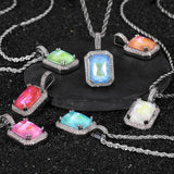 NEON DIAMOND NECKLACE (6652494282870)