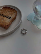 HEART TURTLE RING SILVER