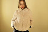 Snowflake fur jacket