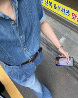 LE コールマンデニム半袖シャツ / LE Coleman Denim Short-Sleeved Shirt (Set - Up / 1 color)