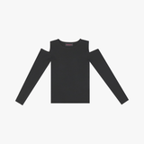 カットアウトショルダーセーター / CUT OUT SHOULDER SWEATER