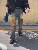 アザーウェスタンビンテージデニムパンツ