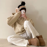 [BELLIDE MADE / 2 lengths] velour corduroy training pants